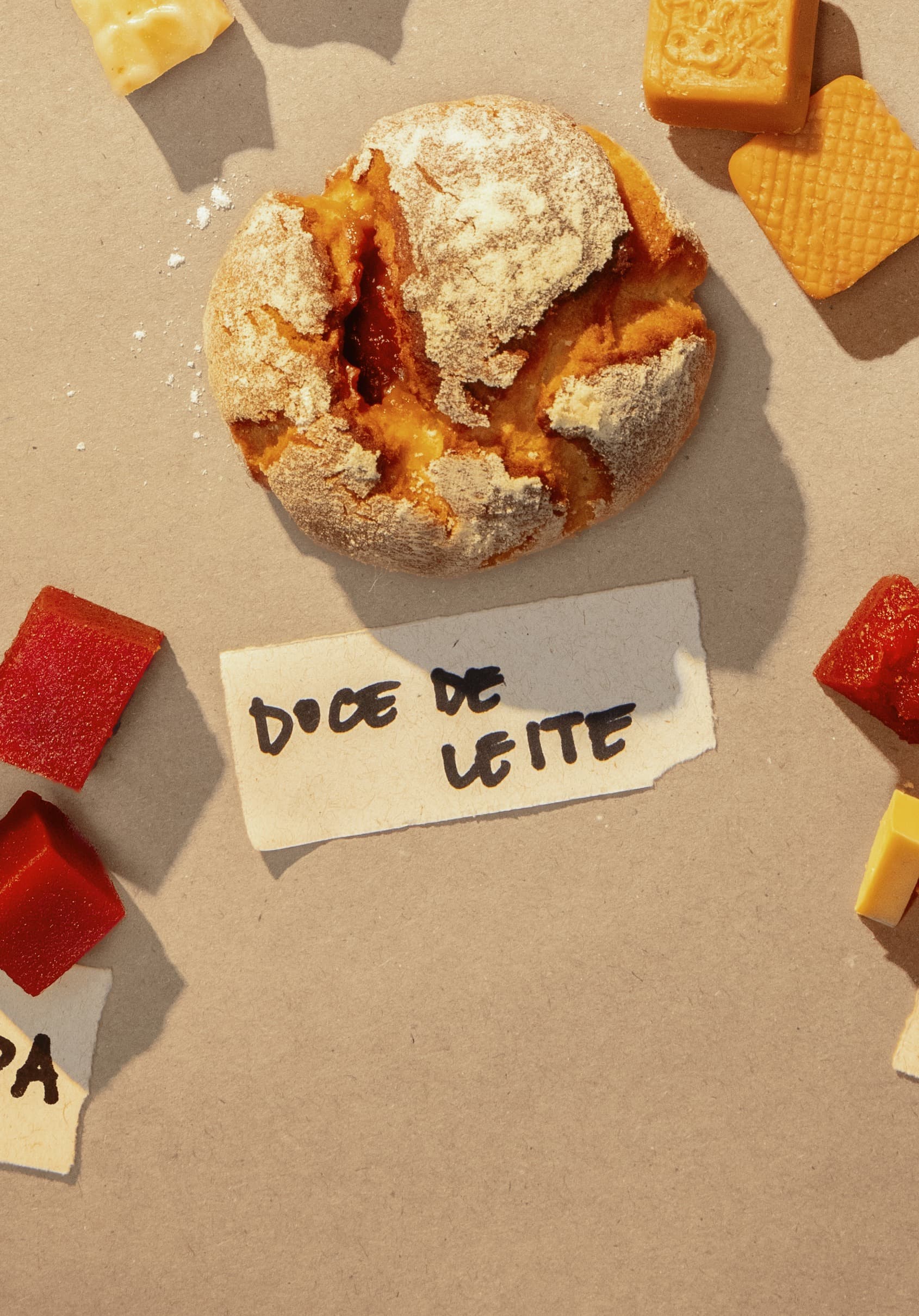 Doce de Leite no cardapio oficial